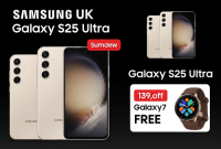 سامسونگ انگلیس برای سری گلکسی S25 تخفیف گذاشته و یه گلکسی واچ ۷ هم هدیه می‌ده