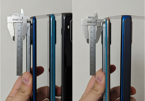 آنر با مدرک و عکس به ماجرای ضخامت مجیک V5 پاسخ داد